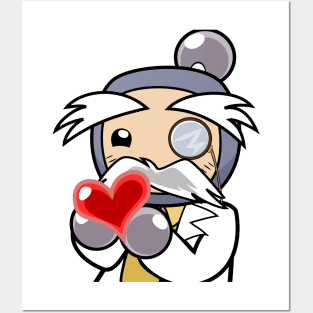 Dr. Gureibon ( grey bomberman ) Heart B-Daman Bakugaiden series Posters and Art